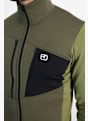 Ortovox Fleece Grid midlayer hommes Vert 38516 4