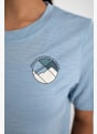Ortovox 140 Cool Round Landscape t-shirt femmes Bleu 38534 4