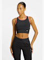 Kari Traa Linnea Sports Longline Light Damen Sport-BH Schwarz 38558 1