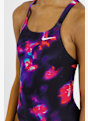 Nike Hydrastrong Multi Print maillot de bain femmes Noir 38861 4
