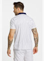 FILA Björn Stripes Herren Tennisshirt Weiss 38878 2