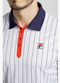 FILA Björn Stripes maglietta da tennis uomo Bianco 38878 4