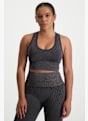 POWERZONE Yoga Seamless Medium soutien-gorge de sport Gris 38896 3