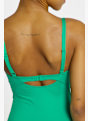 Nike Effortless Essential V-Neck maillot de bain femmes Vert 38918 3