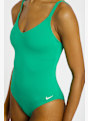 Nike Effortless Essential V-Neck costume da bagno donna Verde 38918 4