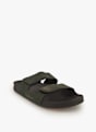 Quiksilver Rivi Leather slipper uomo Nero 39016 2