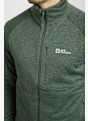 Jack Wolfskin Taiga midlayer uomo Verde 39094 4