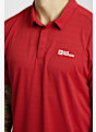 Jack Wolfskin Delgami Herren Poloshirt Rot 39112 4