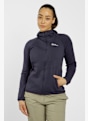 Jack Wolfskin Kolbenberg Hooded midlayer donna Grigio 39584 1
