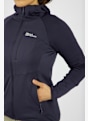 Jack Wolfskin Kolbenberg Hooded midlayer femmes Gris 39584 4
