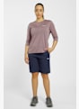 Jack Wolfskin Crosstrail Damen 3/4 Sleeve Lila 39121 3