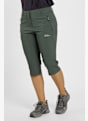 Jack Wolfskin Hikeout pantalon de randonnée 3/4 femmes Vert 39585 1