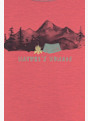 Jack Wolfskin Hiking Graphic Kinder T-Shirt Pink 39142 7