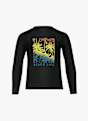 BEACH MOUNTAIN 50+ lycra shirt bambini Nero 56252 1