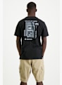 PROTEST PRTKeidi t-shirt hommes Noir 39419 2