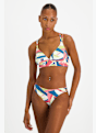 PROTEST MIXSuperas Triangle Damen Bikini Top Weiss 39456 1