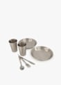46 NORD Dinnerware Campinggeschirr Silber 39569 1