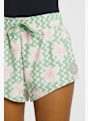 Roxy No Bad Waves Printed Damen Badeshort Grün 40333 4