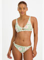 Roxy Hibiscus Daze Triangle A-C Cup bikini femmes Vert 39872 1