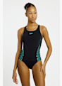 speedo Placement Muscleback maillot de bain femmes Noir 39947 1