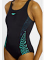 speedo Placement Muscleback maillot de bain femmes Noir 39947 4