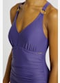 speedo Shaping V-Neck costume da bagno donna Viola 39973 3