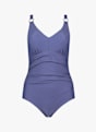 speedo Shaping V-Neck costume da bagno donna Viola 39973 4