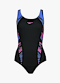 speedo Placement Laneback maillot de bain femmes Noir 39962 4