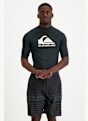 Quiksilver Big Logo 50+ Herren Lycra Shirt Schwarz 40115 1