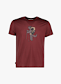 icebreaker Merinomix Core Tech Head Herren T-Shirt Rot 40090 4