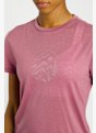 icebreaker Merinomix Core Camping Circle Damen T-Shirt Lila 40157 3