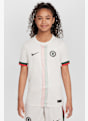 Nike FC Chelsea Away Replica maglia da calcio bambini 25/26 Bianco 40844 2