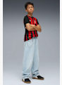 PUMA AC Milan Home Replica Kinder Fussballtrikot 25/26 Rot 41163 4
