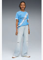 PUMA Manchester City Home Replica maillot de football enfants 25/26 Bleu 41160 5