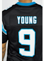 Nike Carolina Panthers Bryce Young Home maglia da football americano uomo 24/25 Nero 41298 4