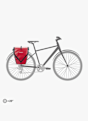 Ortlieb Back-Roller QL2.1 2x20 L Gepäckträgertasche Rot 41345 7