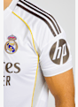 adidas Real Madrid Home Replica maglia da calcio uomo 25/26 Bianco 41409 5