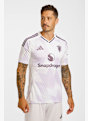 adidas Manchester United Away Replica maglia da calcio uomo 25/26 Bianco 41430 1