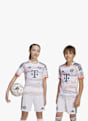 adidas FC Bayern München Away Replica Kinder Fussballtrikot 25/26 Weiss 41434 5
