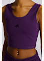 adidas Essentials Small Logo top donna Viola 42163 5