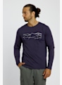 46 NORD Merino longsleeve hommes Bleu 41902 1