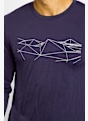 46 NORD Merino Herren Longsleeve Blau 41902 4
