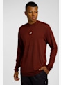 ASICS Road Winter Seamless longsleeve uomo Rosso 41923 1