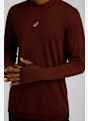 ASICS Road Winter Seamless longsleeve hommes Rouge 41923 4