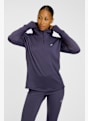 ASICS Road Winter Hoodie longsleeve donna Viola 41957 1
