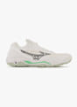 Mizuno Wave Stealth 6 scarpe da palestra uomo Bianco 42441 1