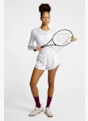 Nike NikeCourt Ace Advantage Dri-FIT- short de tennis femmes Blanc 42399 3