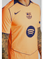 Nike FC Barcelona 3rd Authentic maglia da calcio uomo 25/26 Arancia 42547 4