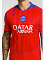 Nike Paris Saint-Germain Stadium 3rd maglia da calcio uomo 25/26 Rosso 42573 3