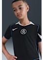 Nike FC Chelsea 3rd Replica maillot de football enfants 25/26 Noir 42642 4